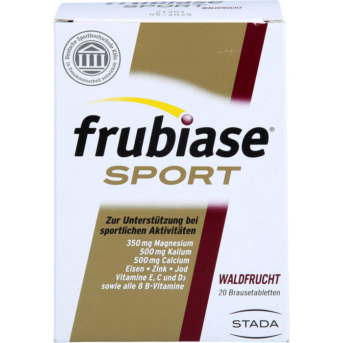 frubiase Sport Waldfrucht Brausetabletten, 20 pc Tablettes