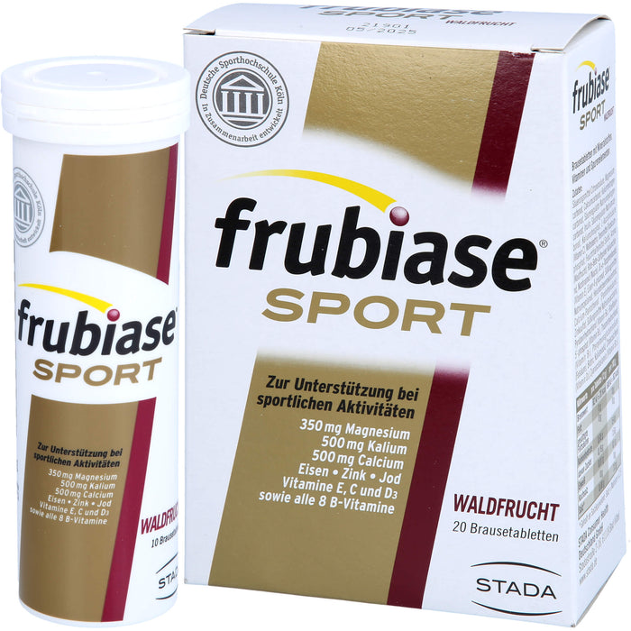 frubiase Sport Waldfrucht Brausetabletten, 20 St. Tabletten