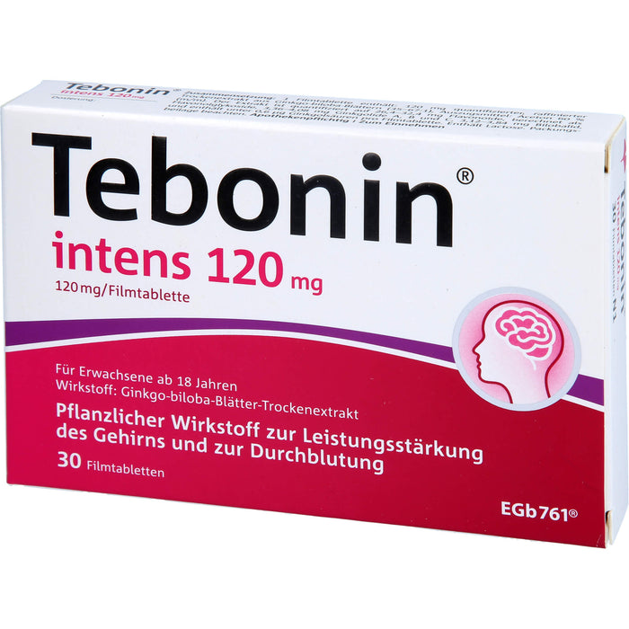 Tebonin intens 120 mg Filmtabletten, 30 pc Tablettes