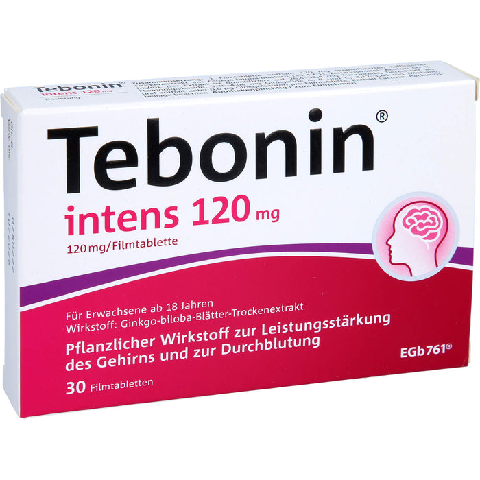 Tebonin intens 120 mg Filmtabletten, 30 pc Tablettes