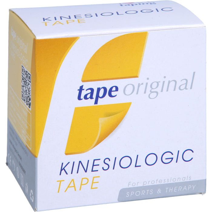 KINESIOLOGIC tape original gelb 5mx5cm, 1 St