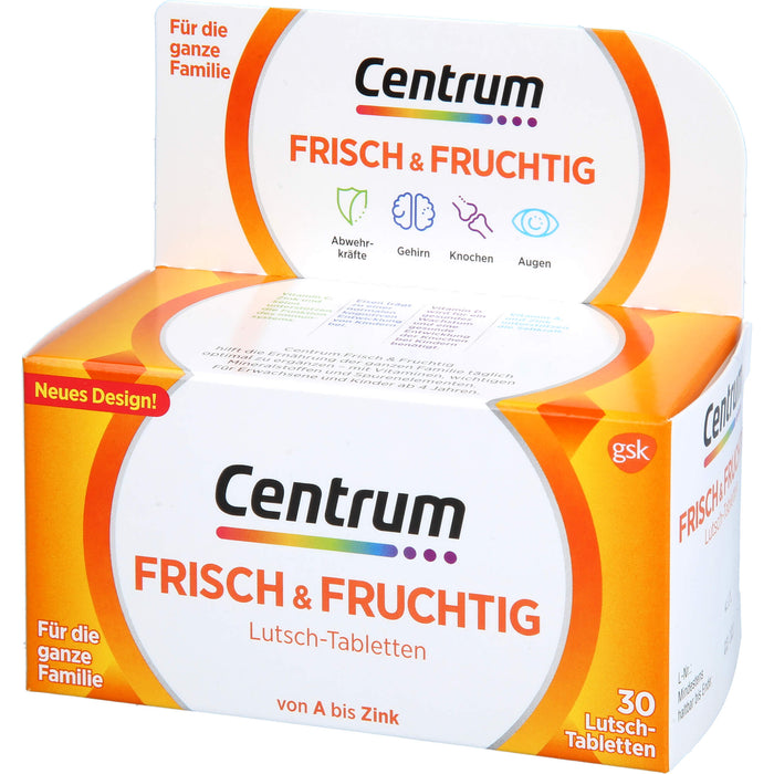 Centrum frisch & fruchtig Tabletten, 30 pcs. Tablets