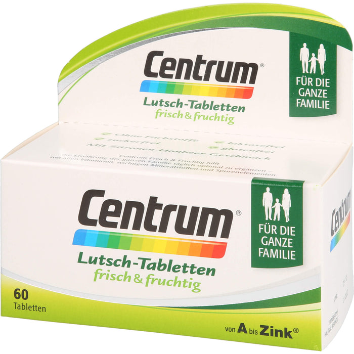 Centrum frisch & fruchtig Lutschtabletten, 60 pcs. Tablets