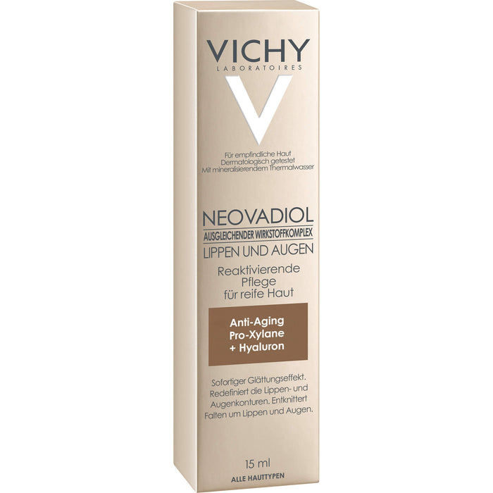 VICHY Neovadiol für Lippen und Augen Creme, 15 ml Cream