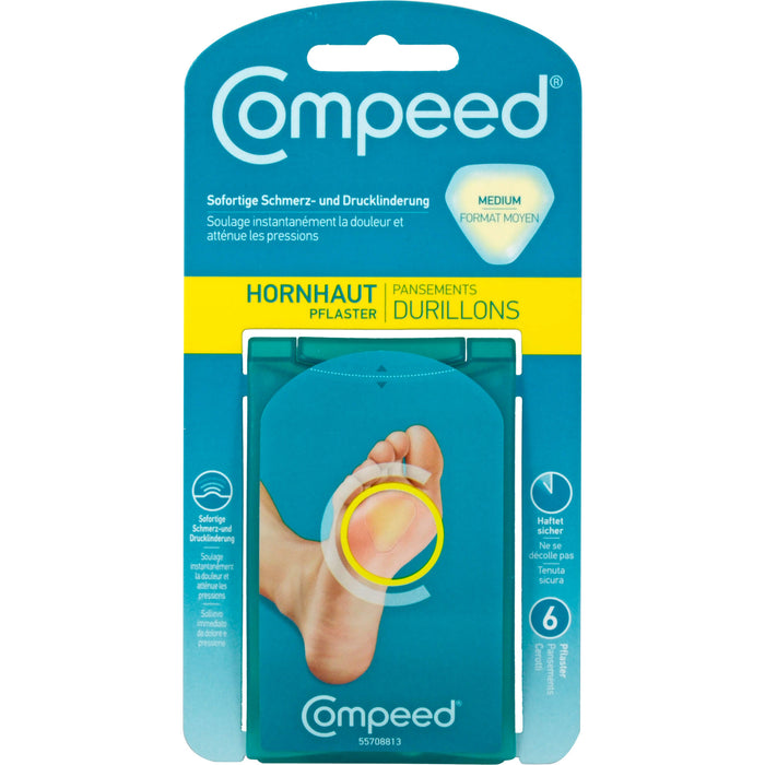 Compeed Hornhaut, 6 pcs. Patch