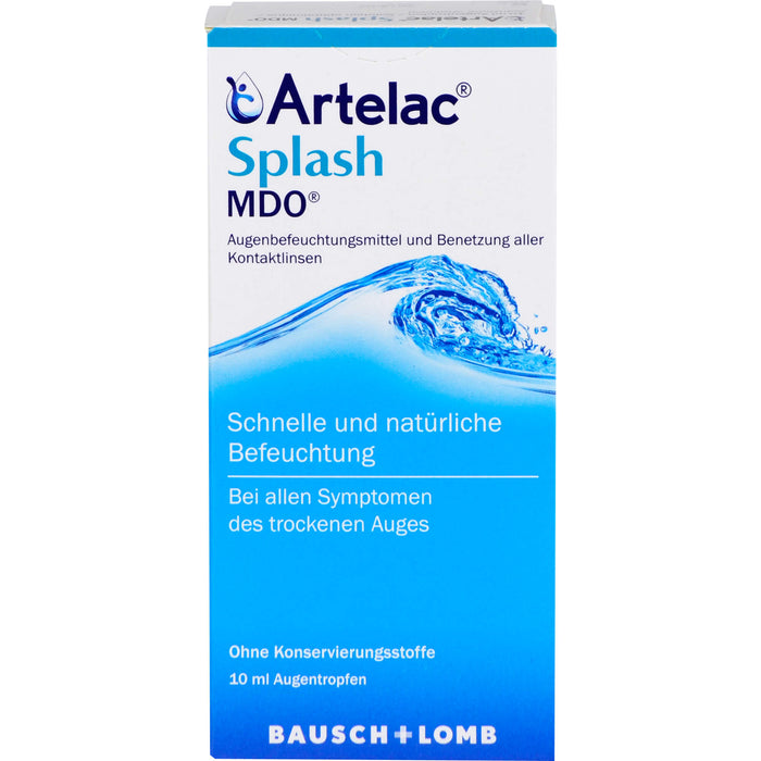 Artelac Splash Augentropfen MDO, 10 ml Lösung