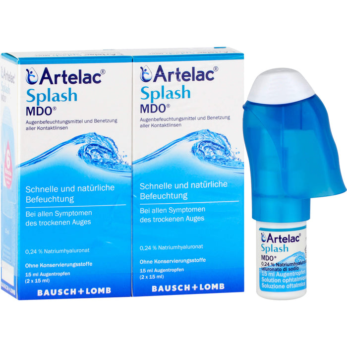 Artelac Splash Augentropfen MDO, 30 ml Solution