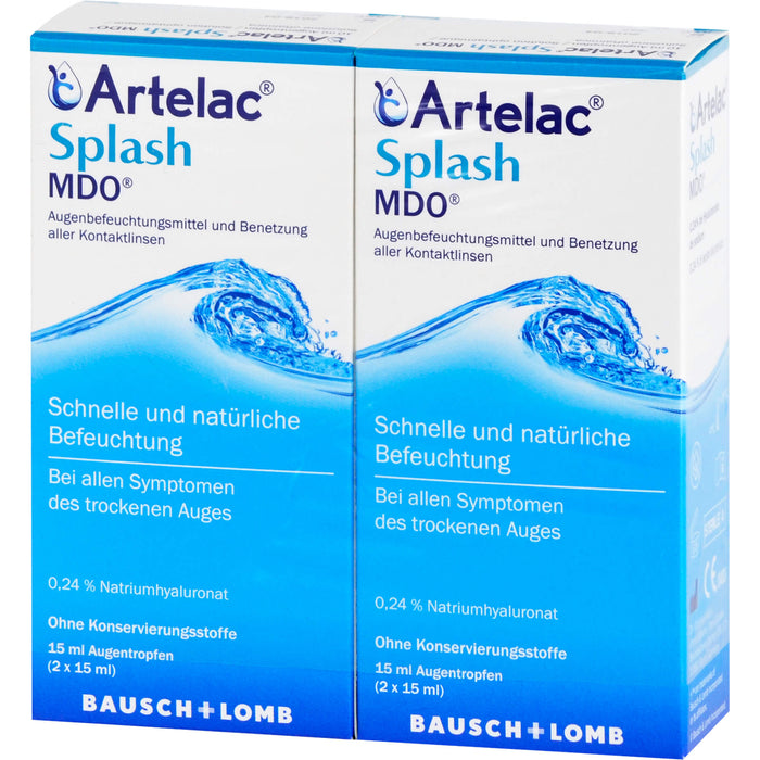 Artelac Splash Augentropfen MDO, 30 ml Solution