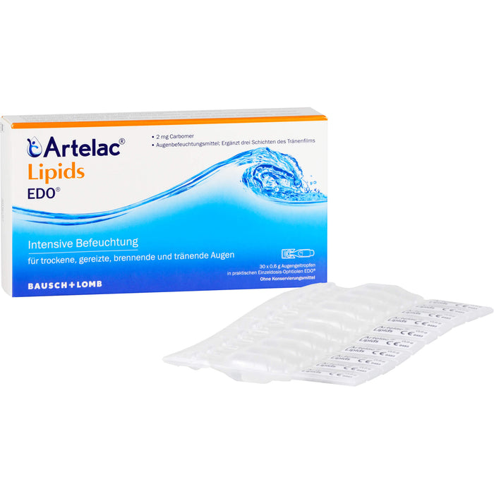 Artelac Lipids EDO, 30 pc Pipettes à dose unique