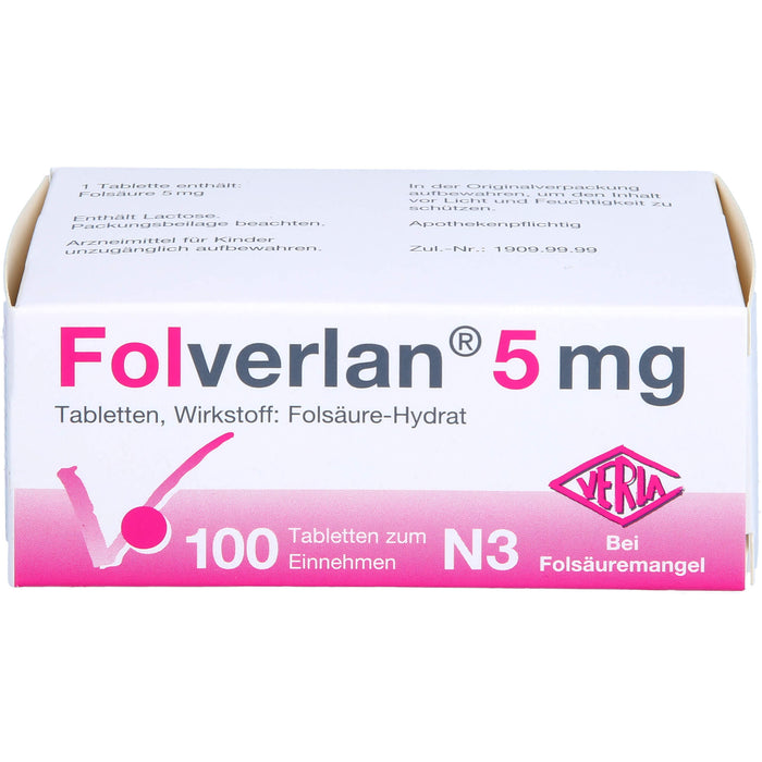 Folverlan 5 mg Tabletten, 100 St TAB