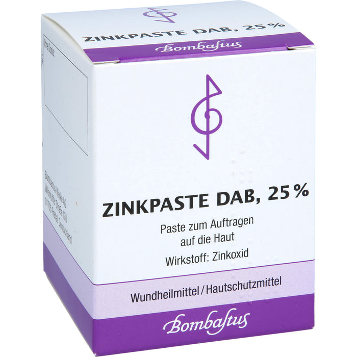 Bombastus Zinkpaste DAB, 100 g Crème