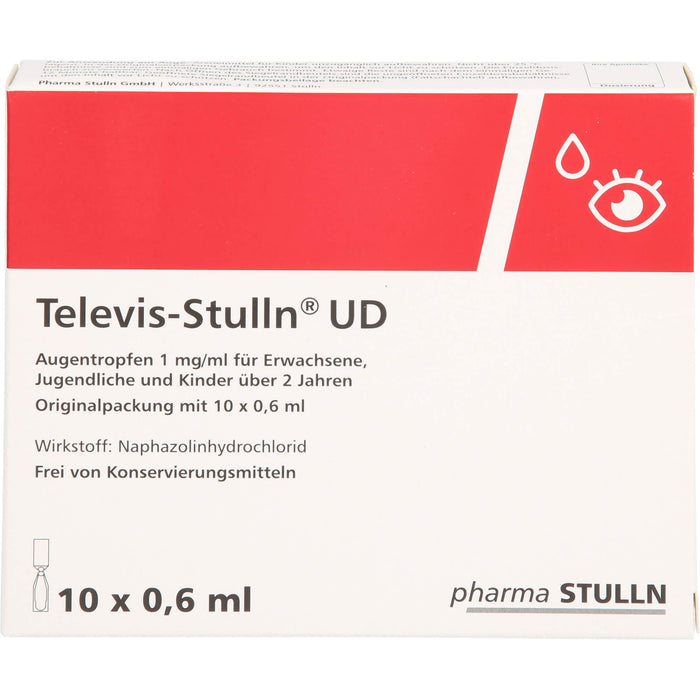 Televis-Stulln UD, 10 pc Pipettes à dose unique