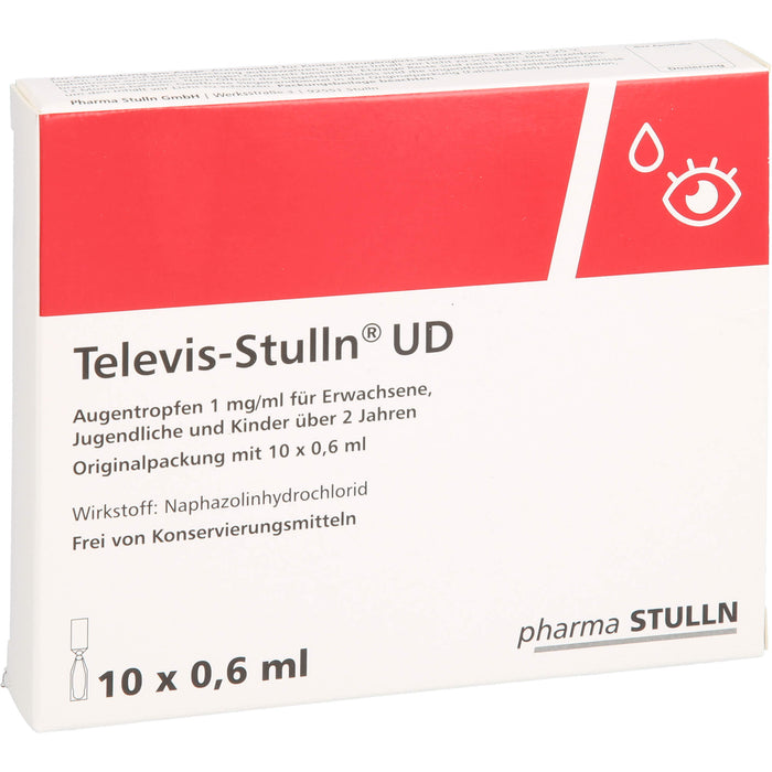 Televis-Stulln UD, 10 pc Pipettes à dose unique