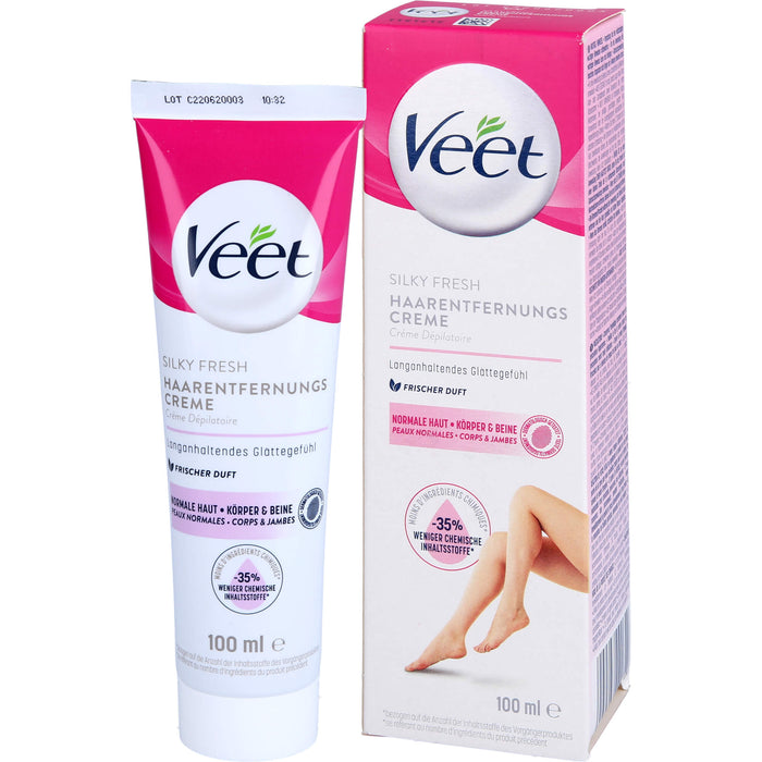 Veet Haarentfernungs-Creme für normale Haut, 100 ml Crème