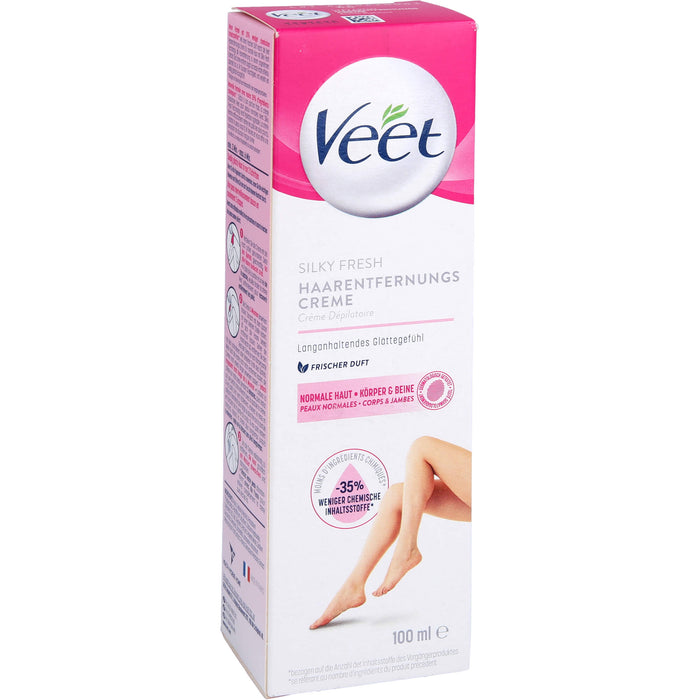 Veet Haarentfernungs-Creme für normale Haut, 100 ml Crème