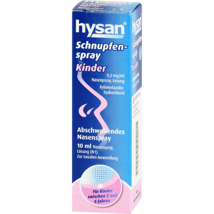 hysan Schnupfenspray Kinder, 10 ml Lösung