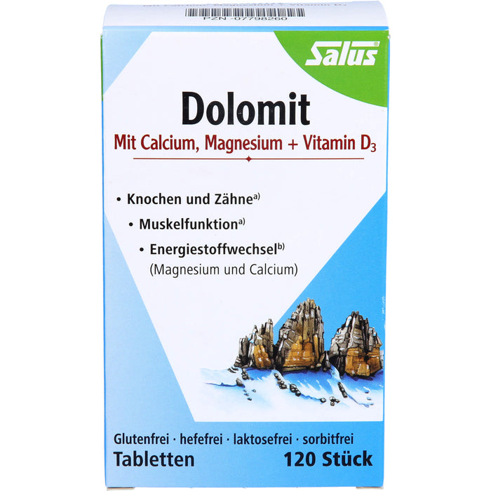 Salus Dolomit Tabletten, 120 pcs. Tablets