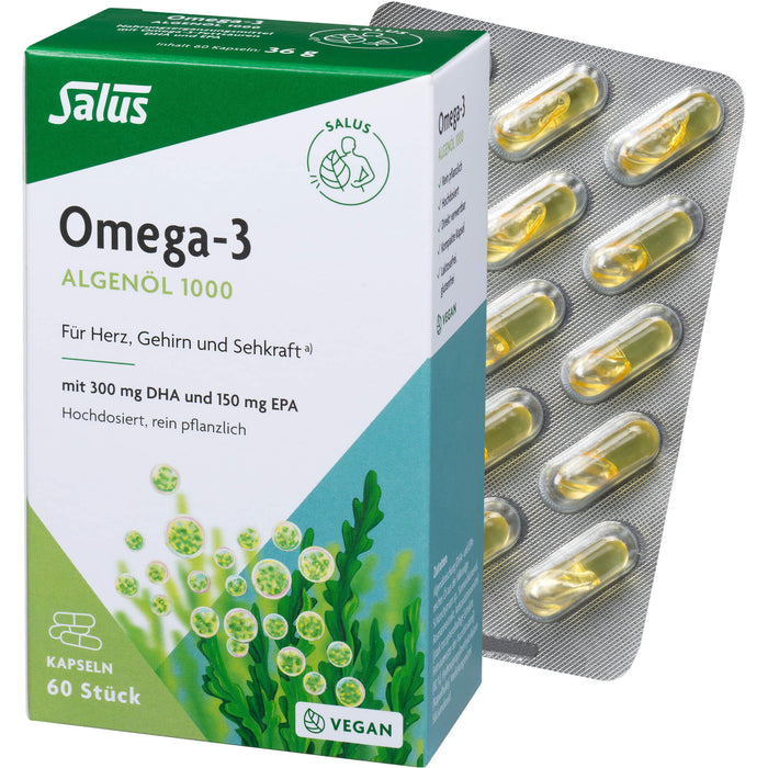 Omega-3 Algenoel 1000, 60 St KAP