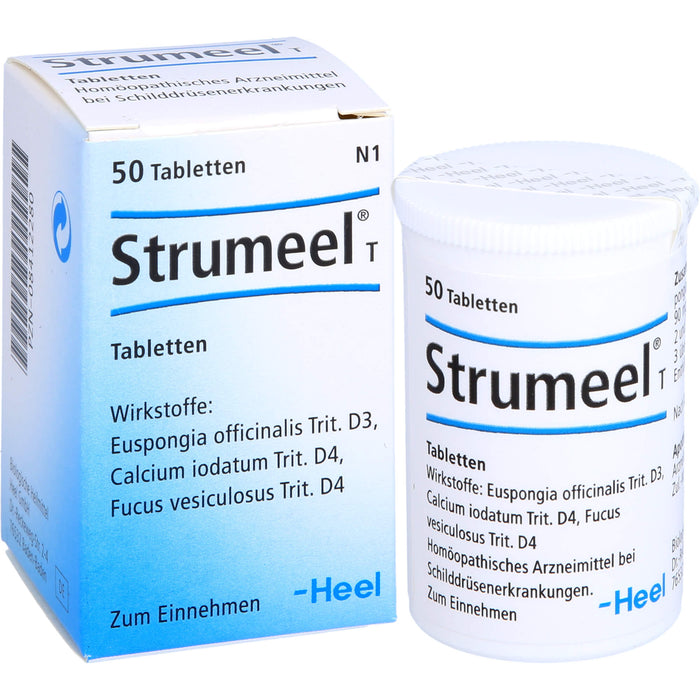 Strumeel T Tabletten bei Schilddrüsenerkrankungen, 50 pc Tablettes