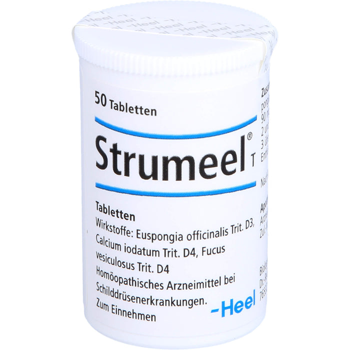 Strumeel T Tabletten bei Schilddrüsenerkrankungen, 50 pcs. Tablets