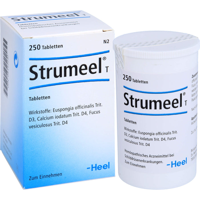 Strumeel T Tabletten bei Schilddrüsenerkrankungen, 250 St. Tabletten