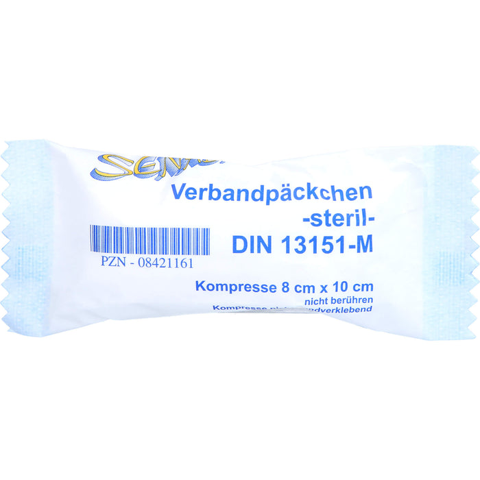 Senada Verbandpäckchen mittel steril, 1 pc Pâte à papier