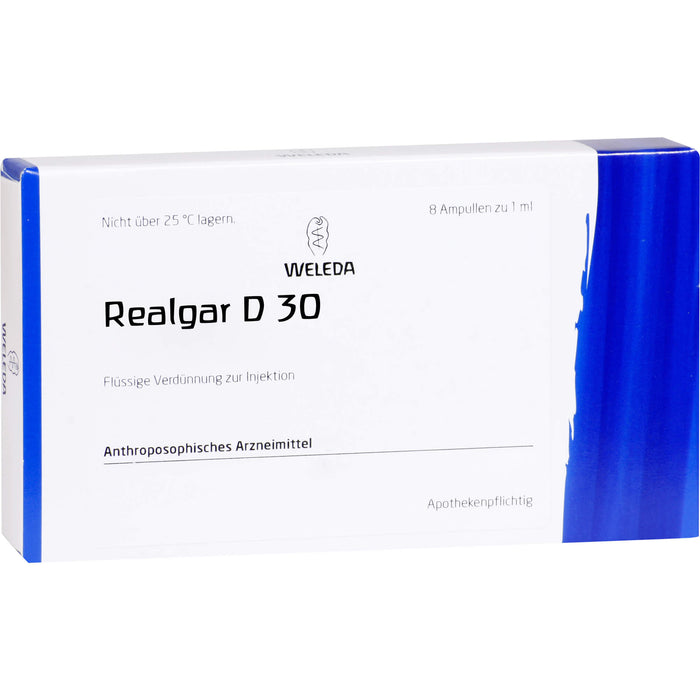 WELEDA Realgar D30 Ampullen, 8 pcs. Ampoules