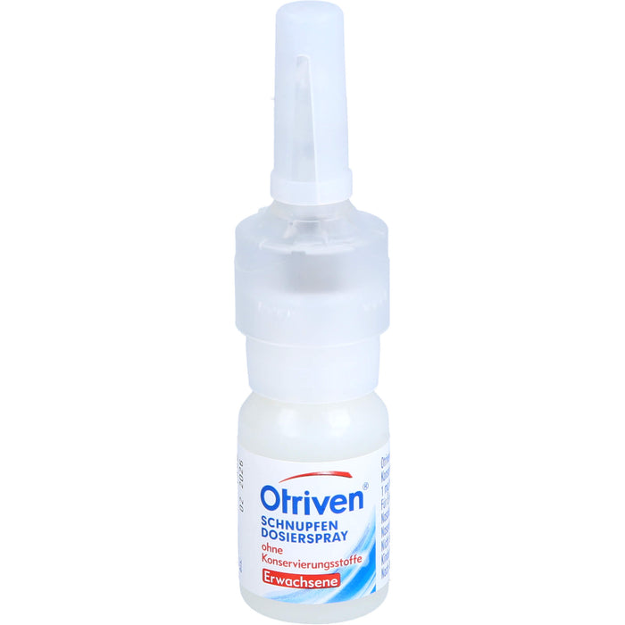 Otriven 0,1 % ohne Konservierungsstoffe Dosierspray, 10 ml Lösung