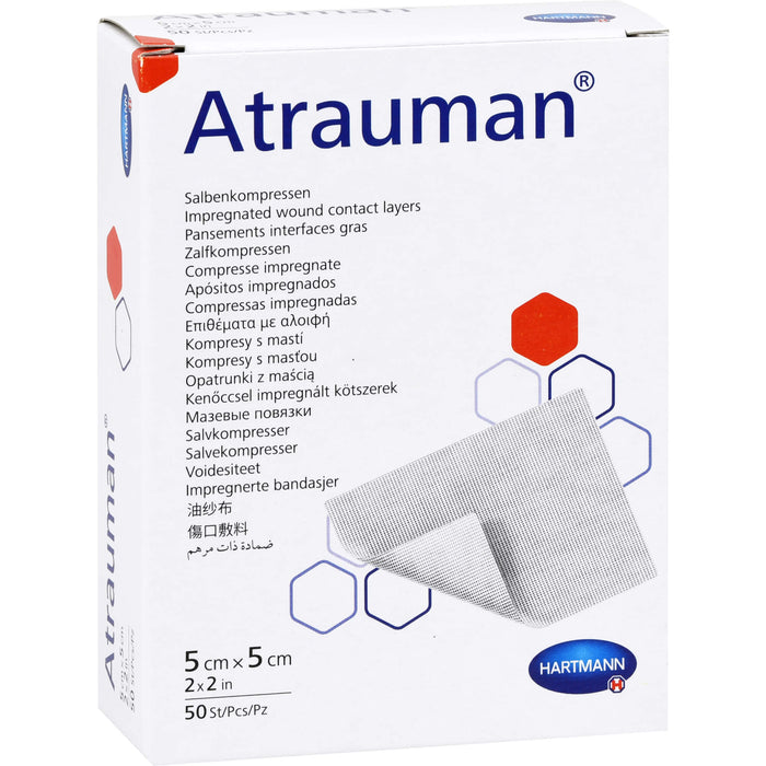 Atrauman 5x5cm steril Kompressen, 50 St KOM