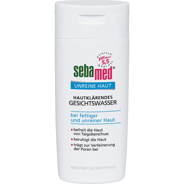 SEBAMED Unreine Haut hautklärendes Gesichtswasser, 200 ml Lösung