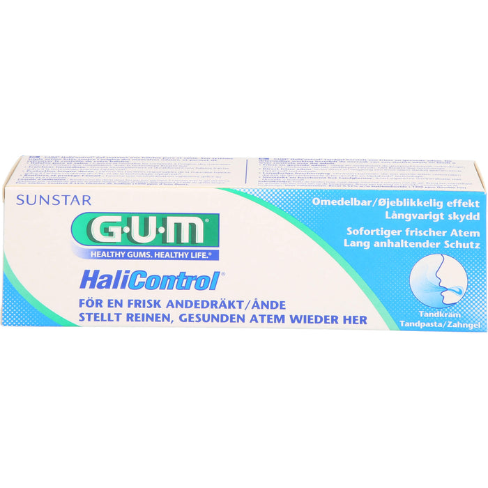 GUM HaliControl Zahngel, 75 ml Zahncreme