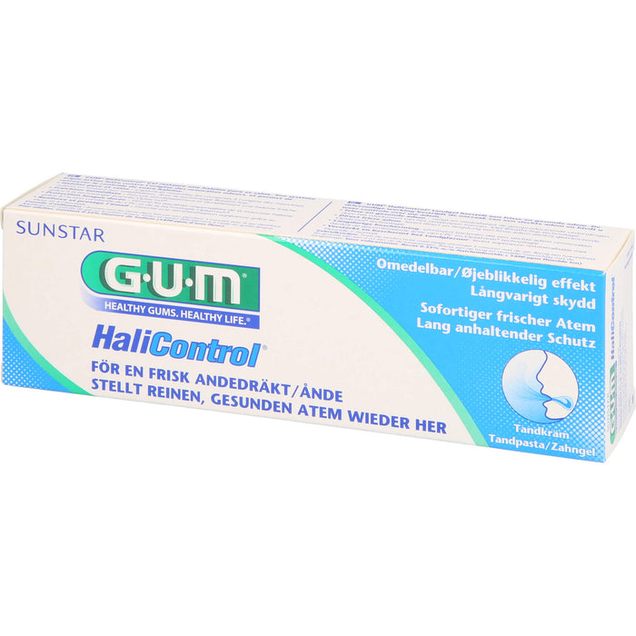 GUM HaliControl Zahngel, 75 ml Dentifrice