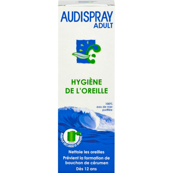 DIEPHARMEX Audispray Ohrenhygiene Adult zur Reinigung der Ohren, 50 ml Lösung