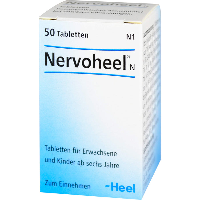 Nervoheel N Tabletten bei nervösen Erkrankungen, 50 pc Tablettes