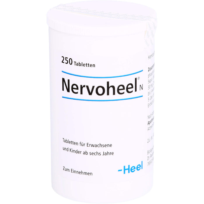 Nervoheel N Tabletten bei nervösen Erkrankungen, 250 St. Tabletten