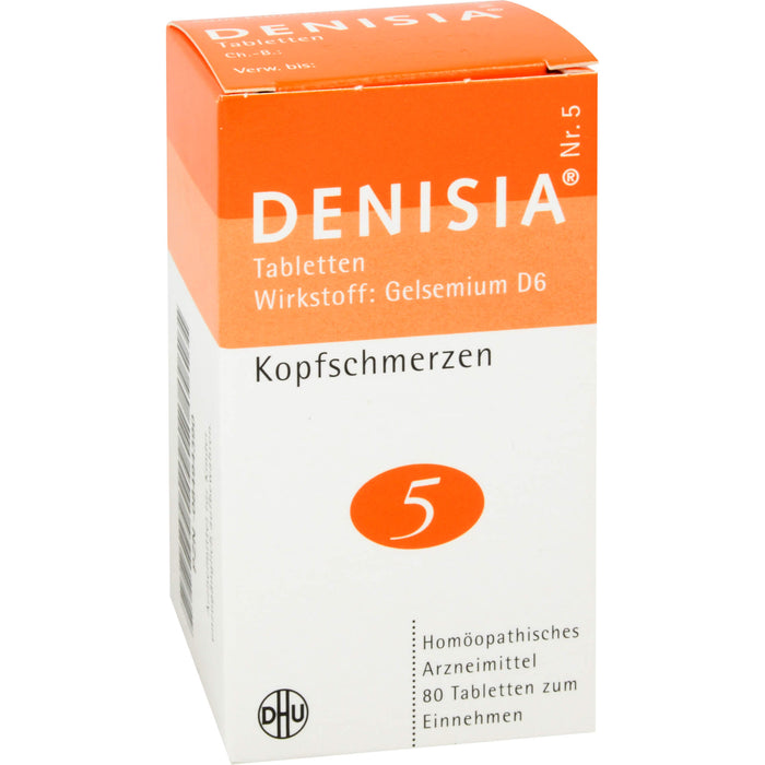 Denisia 5 Kopfschmerzen Tabletten, 80 St. Tabletten