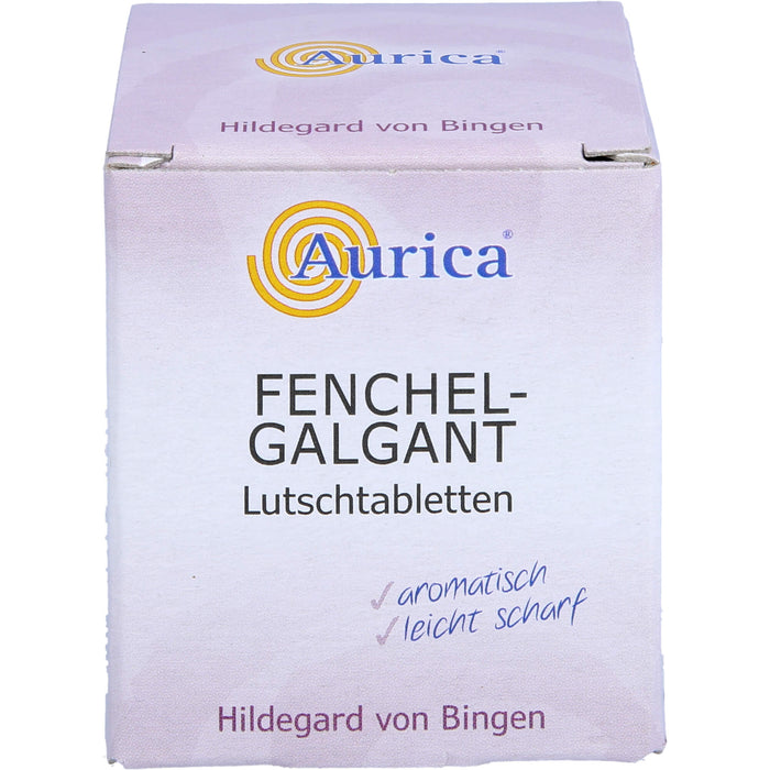 Aurica Fenchel-Galgant Lutschtabletten, 170 pc Tablettes