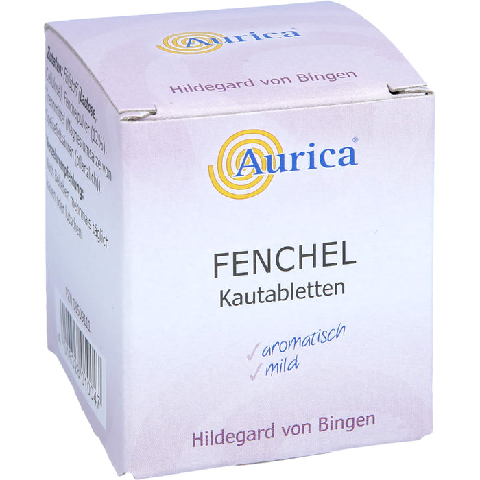 Aurica Fenchel Kauttabletten, 170 pcs. Tablets