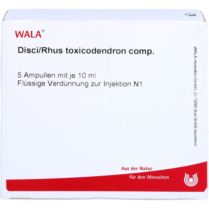 Disci/Rhus Tox comp. Wala Ampullen, 5X10 ml AMP