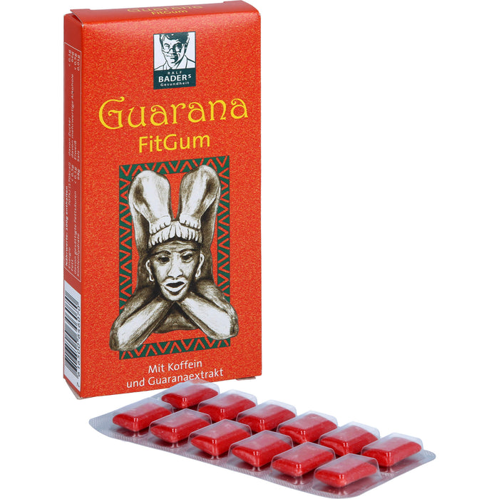 Guarana Fitgum Blister, 12 pc Dragées