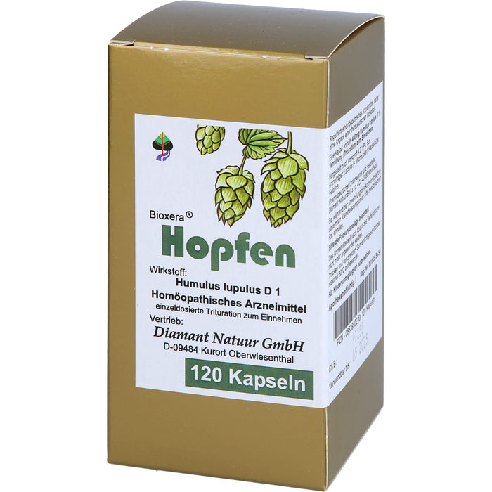 Hopfen Bioxera Kaps., 120 St KAP