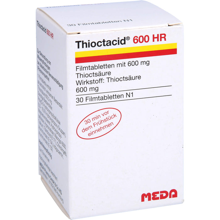 Thioctacid 600 HR Filmtabletten bei diabetischer Polyneuropathie, 30 St. Tabletten