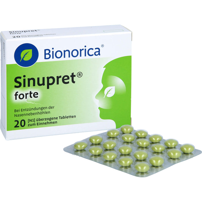 Sinupret forte überzogene Tabletten, 20 pc Tablettes