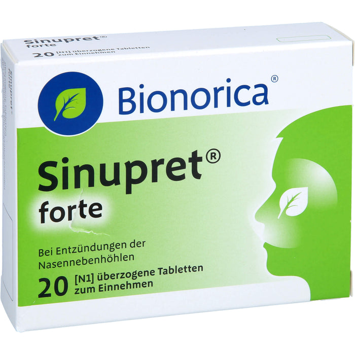 Sinupret forte überzogene Tabletten, 20 pc Tablettes