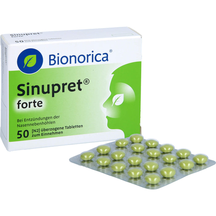 Sinupret forte überzogene Tabletten, 50 pcs. Tablets