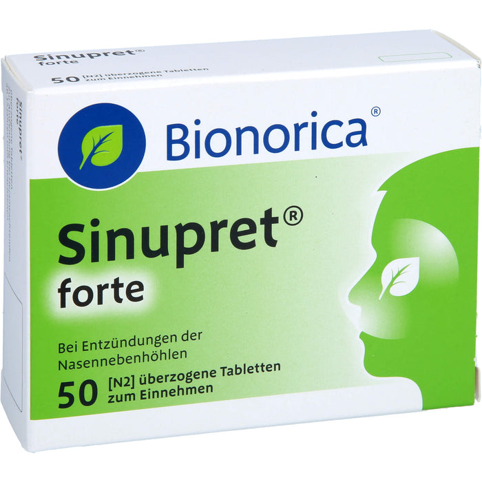 Sinupret forte überzogene Tabletten, 50 pcs. Tablets