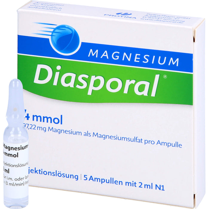 Magnesium-Diasporal Injektionslösung, 5 pcs. Ampoules