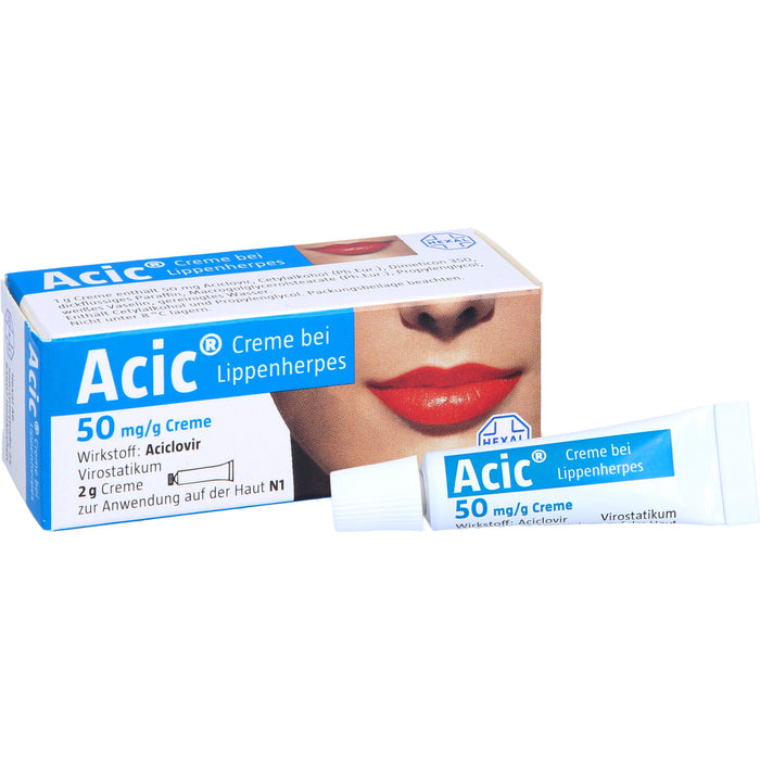 Acic Creme bei Lippenherpes, 2 g Crème