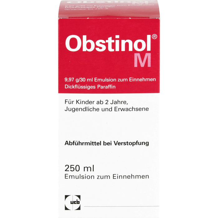 Obstinol M, 9,97 g/30 ml Emulsion zum Einnehmen, 250 ml Lösung