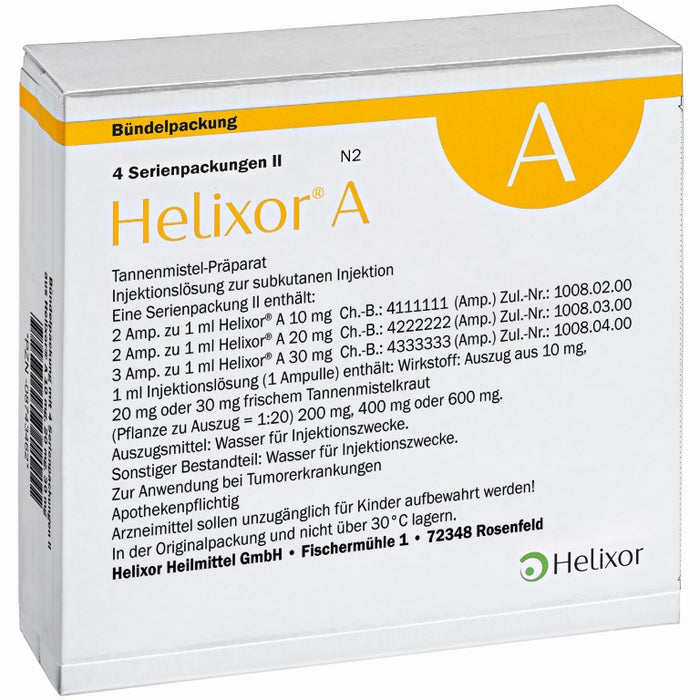 Helixor A Serienpackung II, 28 pcs. Ampoules